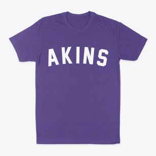 Akins Oklahoma Classic Curve Classic Dad T-Shirt