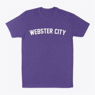 Webster City Iowa Classic Curve Classic Dad T-Shirt