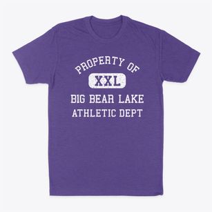 Big Bear Lake California Athletic Dept Classic Dad T-Shirt