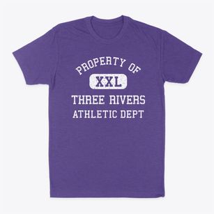 Three Rivers Oregon Athletic Dept Classic Dad T-Shirt