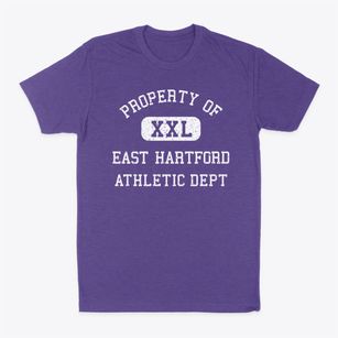 East Hartford Connecticut Athletic Dept Classic Dad T-Shirt