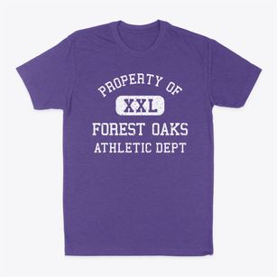 Forest Oaks North Carolina Athletic Dept Classic Dad T-Shirt