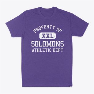 Solomons Maryland Athletic Dept Classic Dad T-Shirt
