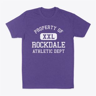 Rockdale Illinois Athletic Dept Classic Dad T-Shirt
