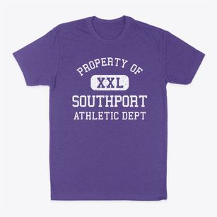 Southport Connecticut Athletic Dept Classic Dad T-Shirt