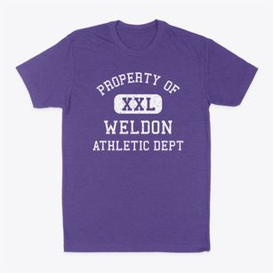 Weldon North Carolina Athletic Dept Classic Dad T-Shirt