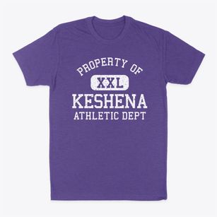 Keshena Wisconsin Athletic Dept Classic Dad T-Shirt