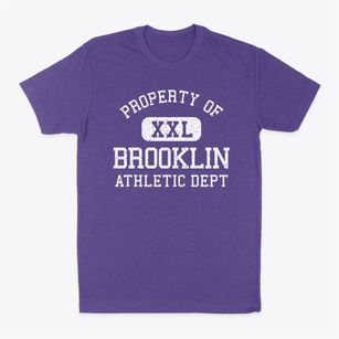 Brooklin Maine Athletic Dept Classic Dad T-Shirt