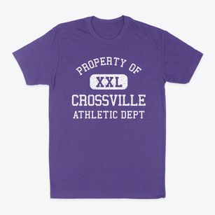 Crossville Illinois Athletic Dept Classic Dad T-Shirt