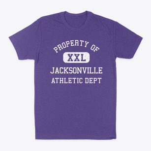 Jacksonville Illinois Athletic Dept Classic Dad T-Shirt