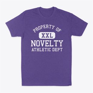 Novelty Missouri Athletic Dept Classic Dad T-Shirt