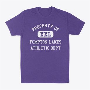 Pompton Lakes New Jersey Athletic Dept Classic Dad T-Shirt