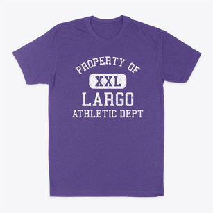 Largo Maryland Athletic Dept Classic Dad T-Shirt