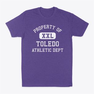Toledo Ohio Athletic Dept Classic Dad T-Shirt