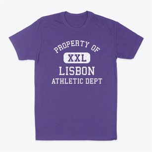 Lisbon Maine Athletic Dept Classic Dad T-Shirt