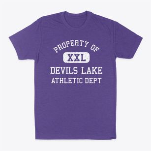 Devils Lake North Dakota Athletic Dept Classic Dad T-Shirt