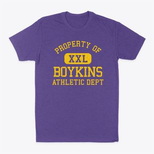 Boykins Virginia Athletic Dept Classic Dad T-Shirt
