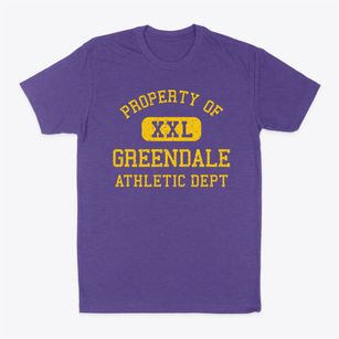 Greendale Wisconsin Athletic Dept Classic Dad T-Shirt