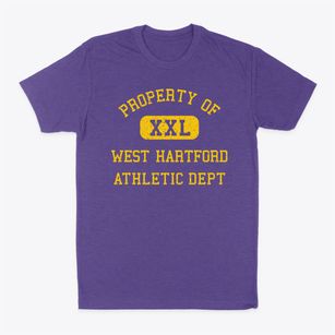 West Hartford Connecticut Athletic Dept Classic Dad T-Shirt