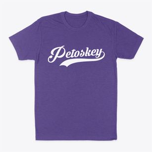 Petoskey Michigan Vintage Team Classic Dad T-Shirt
