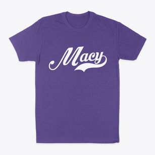 Macy Nebraska Vintage Team Classic Dad T-Shirt
