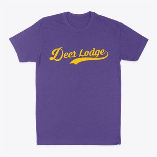 Deer Lodge Montana Vintage Team Classic Dad T-Shirt