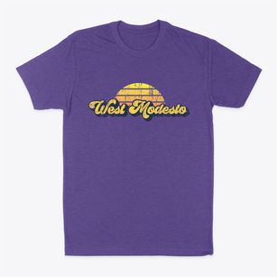 West Modesto California Sublime Sunset Classic Dad T-Shirt