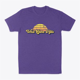 West Lake Hills Texas Sublime Sunset Classic Dad T-Shirt