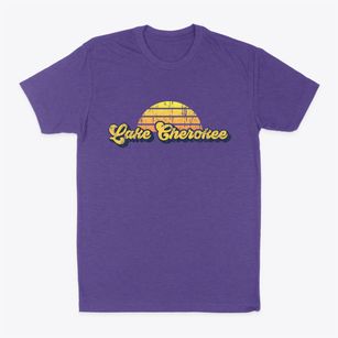 Lake Cherokee Texas Sublime Sunset Classic Dad T-Shirt