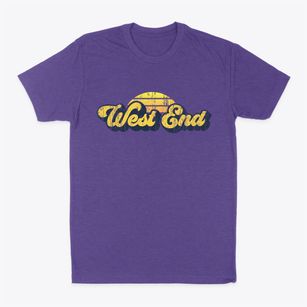 West End New York Sublime Sunset Classic Dad T-Shirt