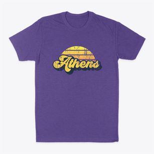 Athens Ohio Sublime Sunset Classic Dad T-Shirt
