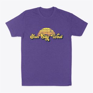 Sun City West Arizona Sublime Sunset Classic Dad T-Shirt