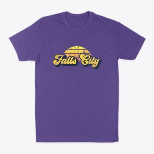 Falls City Texas Sublime Sunset Classic Dad T-Shirt