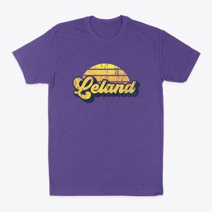 Leland North Carolina Sublime Sunset Classic Dad T-Shirt