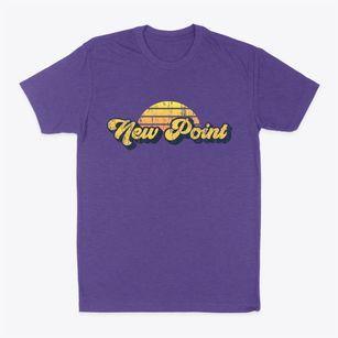 New Point Indiana Sublime Sunset Classic Dad T-Shirt