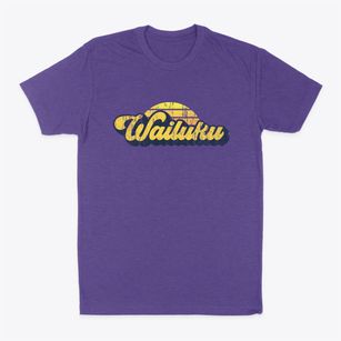 Wailuku Hawaii Sublime Sunset Classic Dad T-Shirt