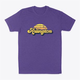 Arlington Texas Sublime Sunset Classic Dad T-Shirt