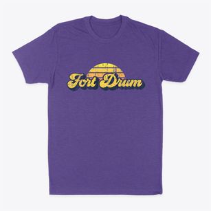 Fort Drum New York Sublime Sunset Classic Dad T-Shirt