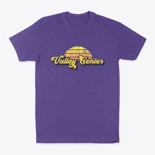 Valley Center California Sublime Sunset Classic Dad T-Shirt
