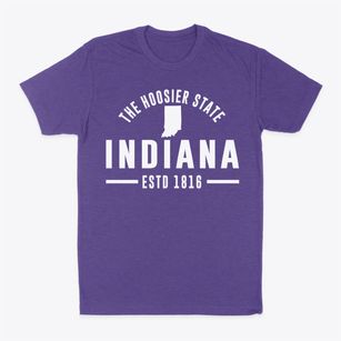  Indiana Motto Classic Dad T-Shirt