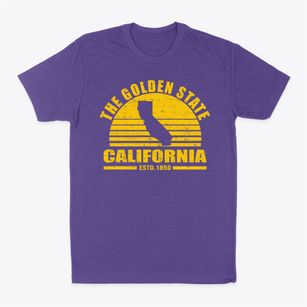  California Sunset Classic Dad T-Shirt