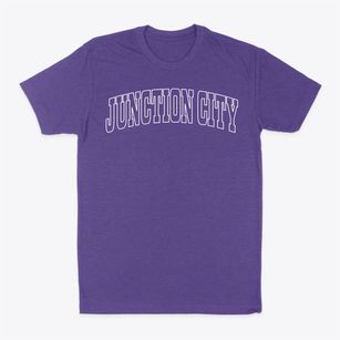 Junction City Oregon Trendy Block Classic Dad T-Shirt