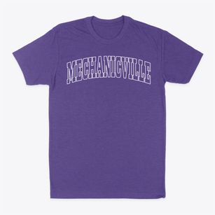 Mechanicville New York Trendy Block Classic Dad T-Shirt