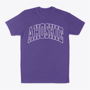 Ahoskie North Carolina Trendy Block Classic Dad T-Shirt