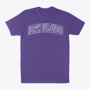 North Wildwood New Jersey Trendy Block Classic Dad T-Shirt