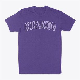 Chickamauga Georgia Trendy Block Classic Dad T-Shirt
