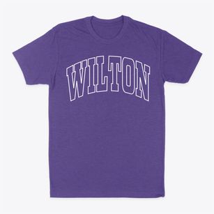 Wilton Iowa Trendy Block Classic Dad T-Shirt