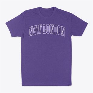 New London Iowa Trendy Block Classic Dad T-Shirt