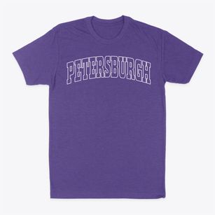 Petersburgh New York Trendy Block Classic Dad T-Shirt