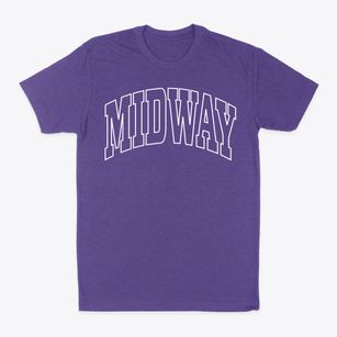 Midway Arkansas Trendy Block Classic Dad T-Shirt
